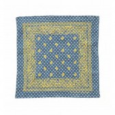 and wander-printed bandanna - Blue