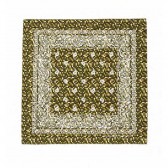 and wander-printed bandanna - Khaki