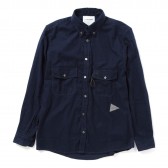 and wander-thermo nell shirt (M) - Navy
