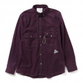 and wander-thermo nell shirt (M) - Purple