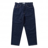 Living Concept-5POCKET WIDE DENIM PANTS - Indigo
