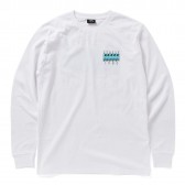 STUSSY-Boardwalk L:S Tee - White