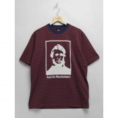MOUNTAIN RESEARCH-Border S:S - Wine × Navy