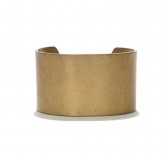 hobo-Brass Flat Bracelet - Yellow