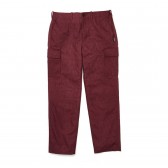 GOODENOUGH-CARGO PANTS - Burgundy