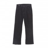 NAISSANCE-CORDUROY PANTS - Black