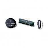 DELUXE CLOTHING-DELUXE x CDW PIN BADGE - Silver