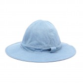 NAISSANCE-DENIM SAFARI HAT - Blue