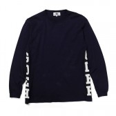GOODENOUGH-FELT LONG SLEEVE TEE - Navy
