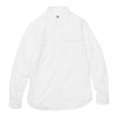 GOODENOUGH-JACQUARD SHIRT - White : White