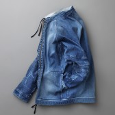 CURLY-MAZARINE BLOUSON - Antique Indigo