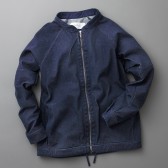 CURLY-MAZARINE BLOUSON - Dark Indigo