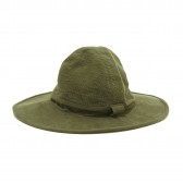NAISSANCE-MOLESKIN SAFARI HAT - Green