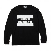 GOODENOUGH-PRINT L:S TEE - BAR - Black