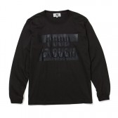 GOODENOUGH-PRINT L:S TEE - BAR - Charcoal