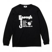 GOODENOUGH-PRINT L:S TEE - G.D.E.H - Black