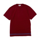 GOODENOUGH-PRINT TEE - LINE - Burgundy