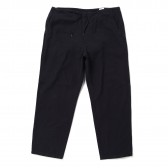 COMOLI-インレイツイル ドローストリングパンツ - Navy