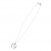 LEATHER & SILVER MOTO-フェザーナジャ (チェーン) NC-043 - Silver