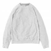A.P.C. OUTDOOR VOICES ラグランスウェット - 杢ライトグレー