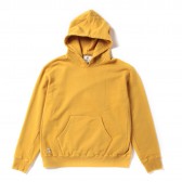 HABANOS-BIG FOODED SWEAT PARKA - Mustard