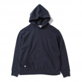 HABANOS-BIG FOODED SWEAT PARKA - Navy