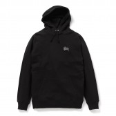 STUSSY-Basic Stussy Hood - Black