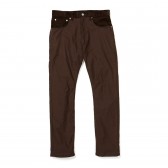 GOODENOUGH-CORDUROY PANTS TYPE S - Brown