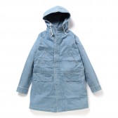 STUSSY-Denim Parka - Indigo
