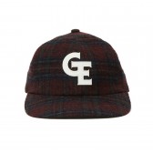 GOODENOUGH-FELT PATCHED B.B CAP - Burgundy