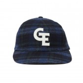 GOODENOUGH-FELT PATCHED B.B CAP - Navy