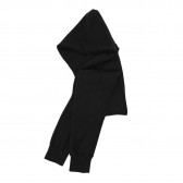 Mr.GENTLEMAN-HOODIE STOLE - Black
