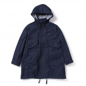 ENGINEERED GARMENTS-Highland Parka - 12oz Cone Denim - Navy