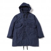 ENGINEERED GARMENTS-Highland Parka - Nyco Reversed Sateen - Navy