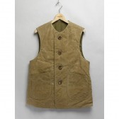 MOUNTAIN RESEARCH-Jerkin - Beige × Khaki