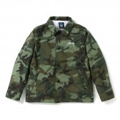 STUSSY-Kids Laguna Dot Coach Jacket - Camo