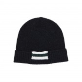 Mr.GENTLEMAN-LINE KNIT CAP - Navy