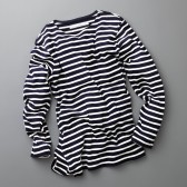 CURLY-LS BRIGHT BORDER TEE