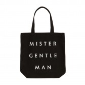 Mr.GENTLEMAN-MISTER GENTLEMAN TOTE - Black