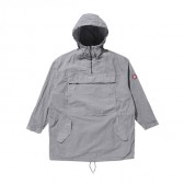 C.E / CAV EMPT-OVERDYE PULLOVER JACKET - Grey