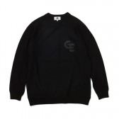 GOODENOUGH-RAGLAN CREW SHIRT - Black