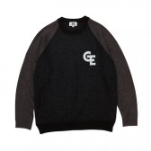 GOODENOUGH-RAGLAN CREW SHIRT - Charcoal
