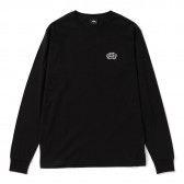 STUSSY-S Wreath L:S Tee - Black