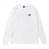 STUSSY-S Wreath L:S Tee - White
