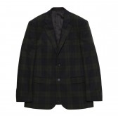 r.GENTLEMAN-SET UP CHECK JACKET - Black Watch