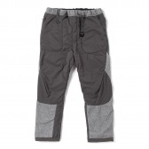 and wander-twill fleece pants (M) - Gray