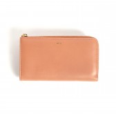A.P.C.-ロングジップウォレット - Antique Rose