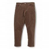 BEDWIN-10:L SARROUEL CORDUROY PANTS FD 「SALLE」 - Brown