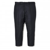 BEDWIN-9:L BIELLA FIN WOOL PANTS 「JESSEE」 - Black