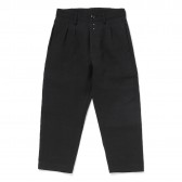 Porter Classic-CANVAS PANTS - Black